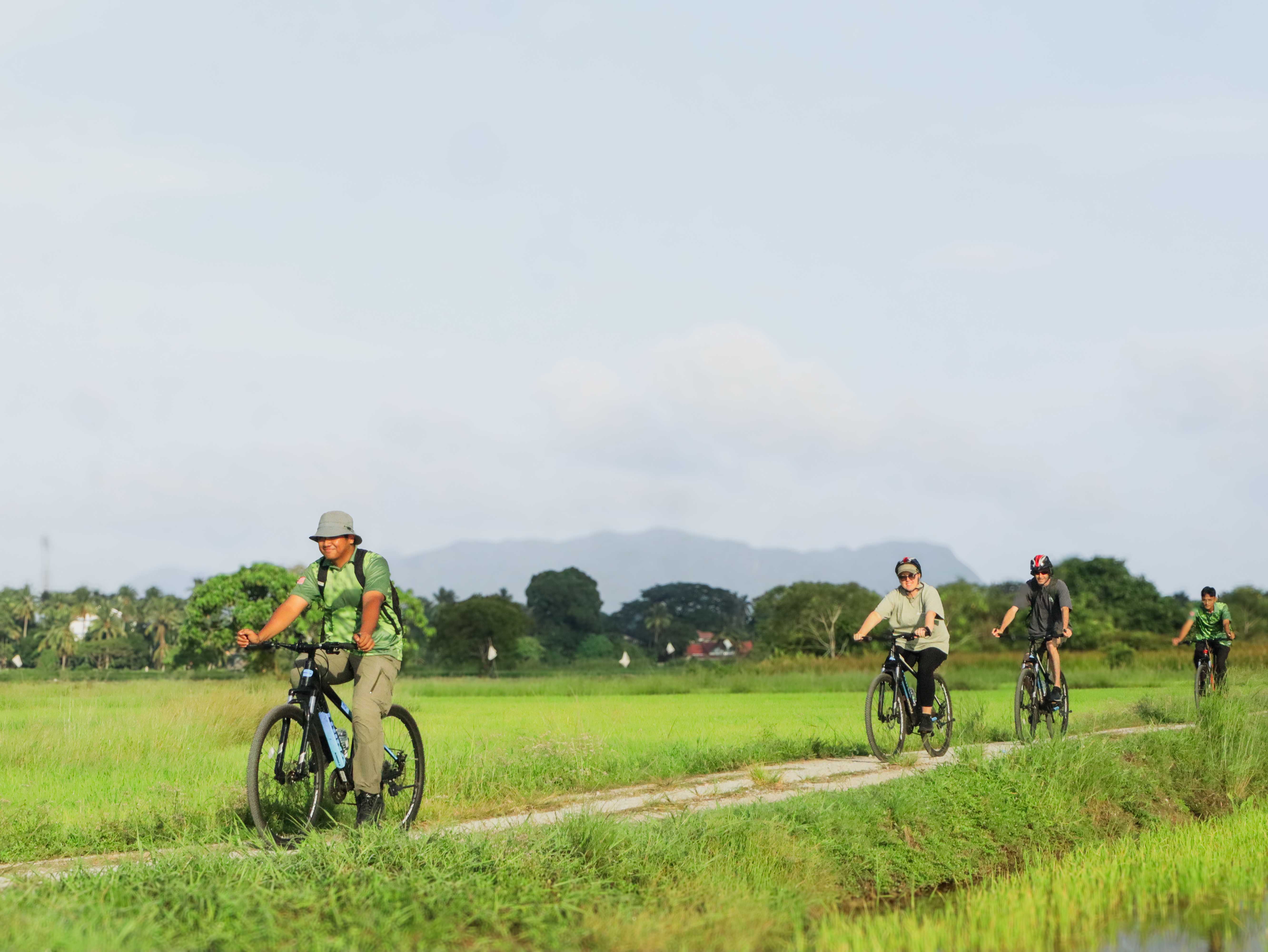 Countryside biking